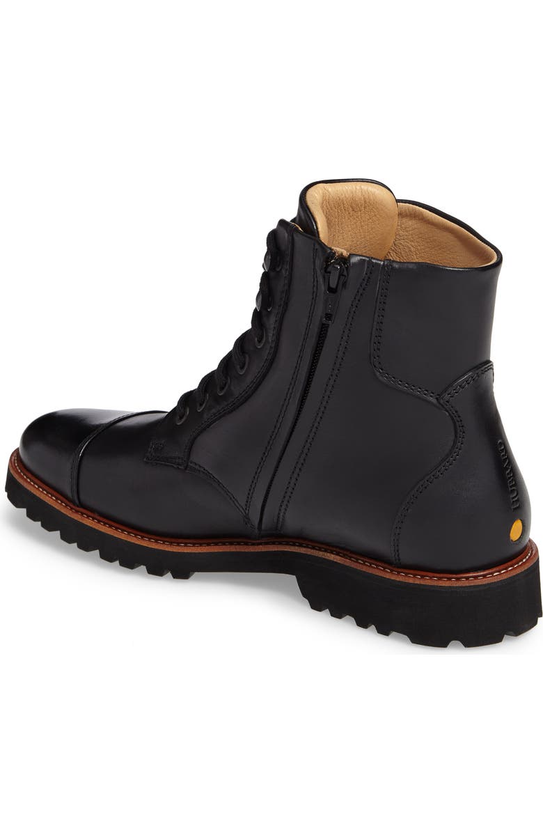 Samuel Hubbard Uptown Maverick Boot, Alternate, color, Black Leather