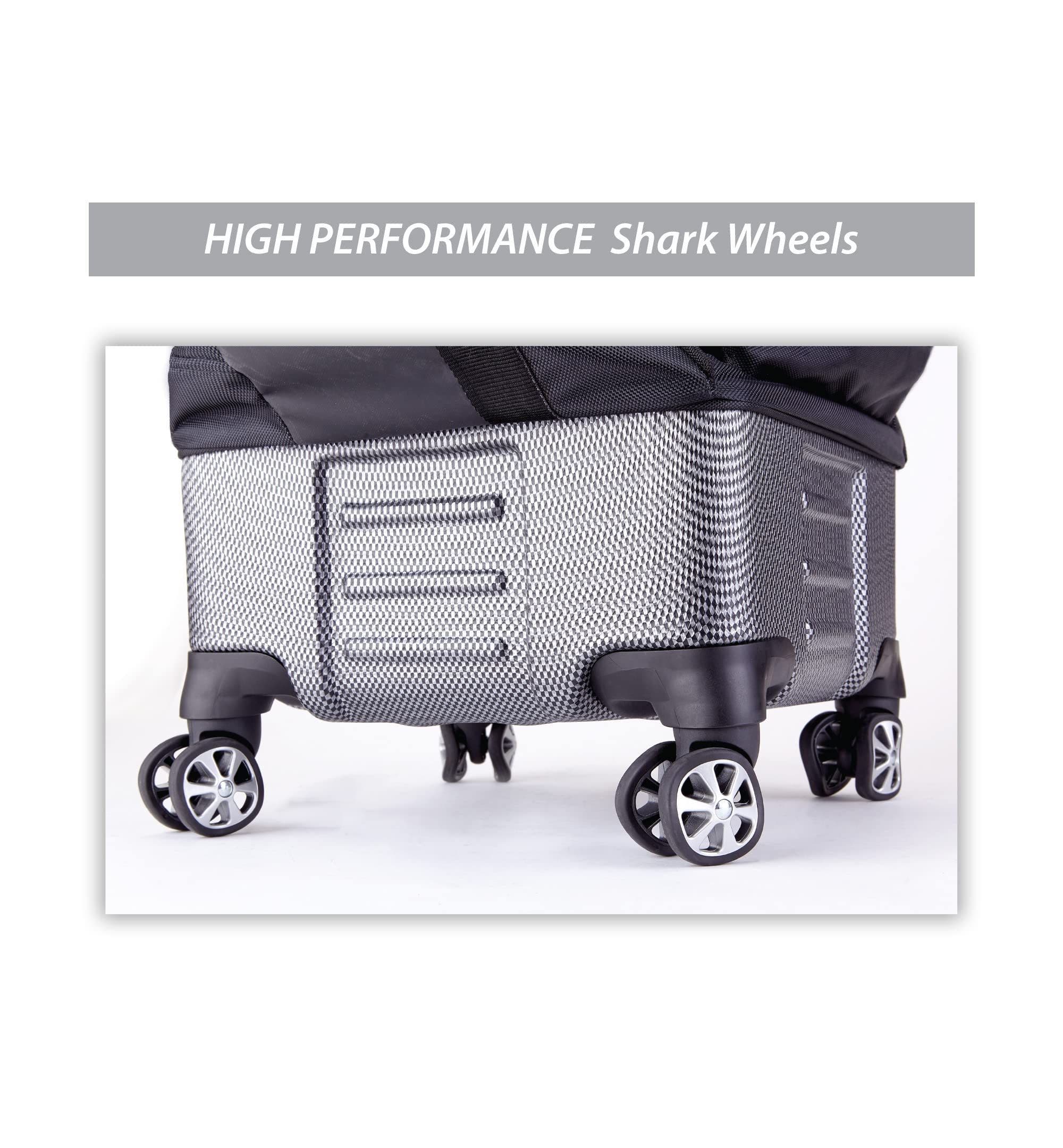 Samsonite "The Protector Hardside and Softside Golf Travel Bag with Shark Wheels, Waterproof Exterior, Alternate, color, Blue