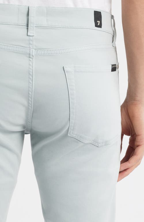 7 For All Mankind Slimmy Luxe Performance Plus Slim Fit Pants In Light Blue