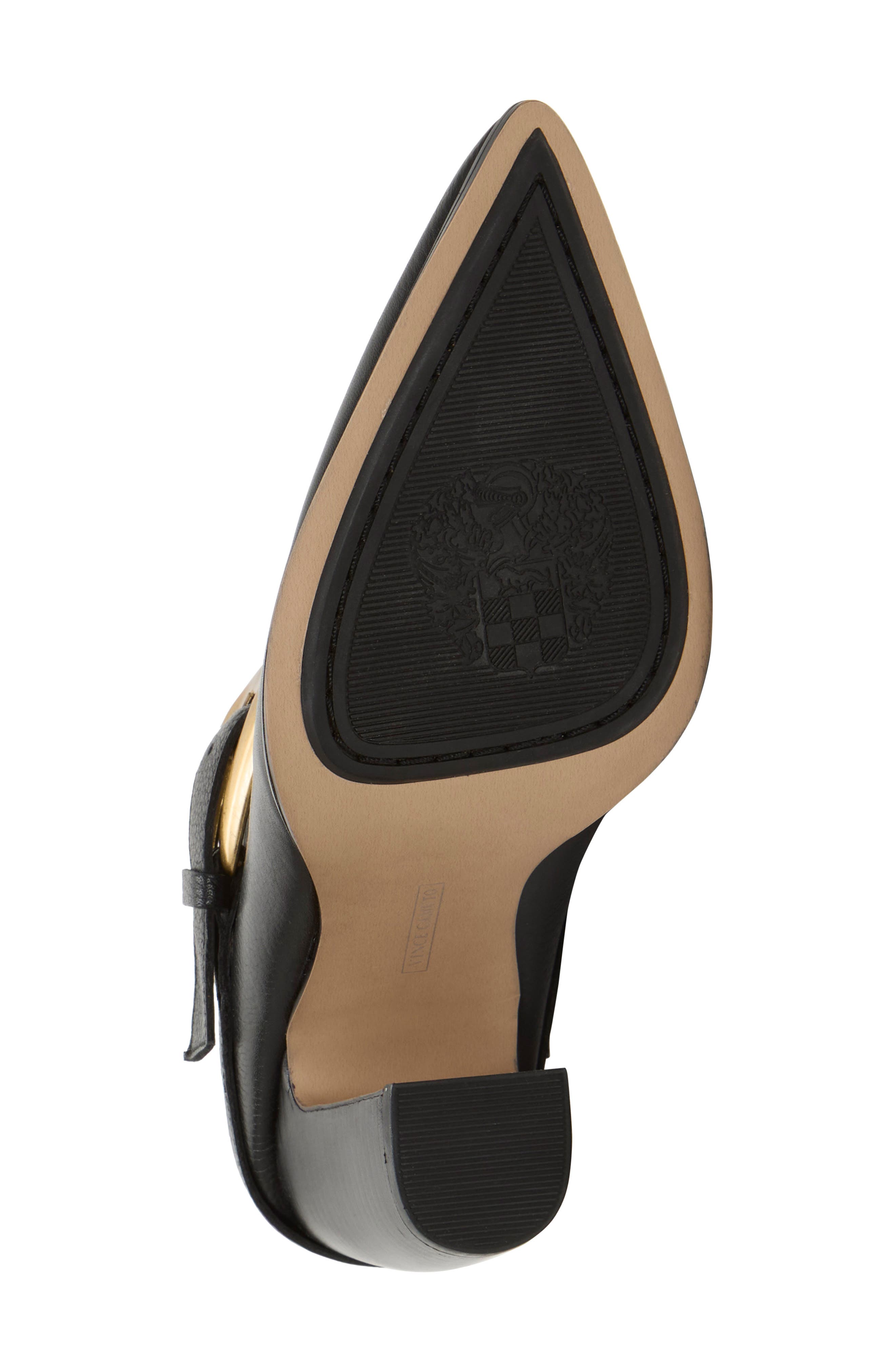 Vince Camuto Bailey Pointed Toe Mule, Alternate, color, Black Black