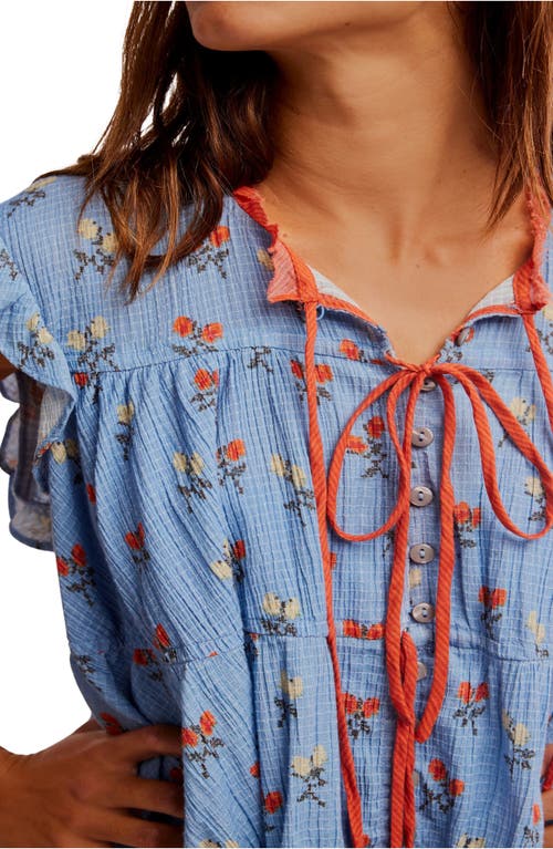Free People Sundown Print Tunic Dress
