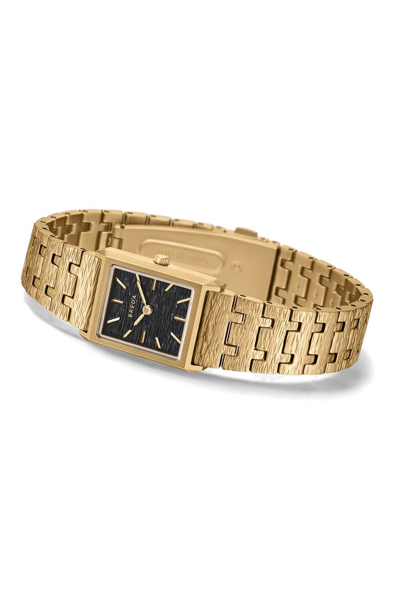 Virgil Revival Bracelet Watch, 20mm, Alternate, color, 18K GOLD-PLATED/ BLACK