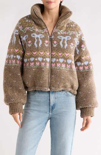 BLANKNYC Knit Puffer Jacket