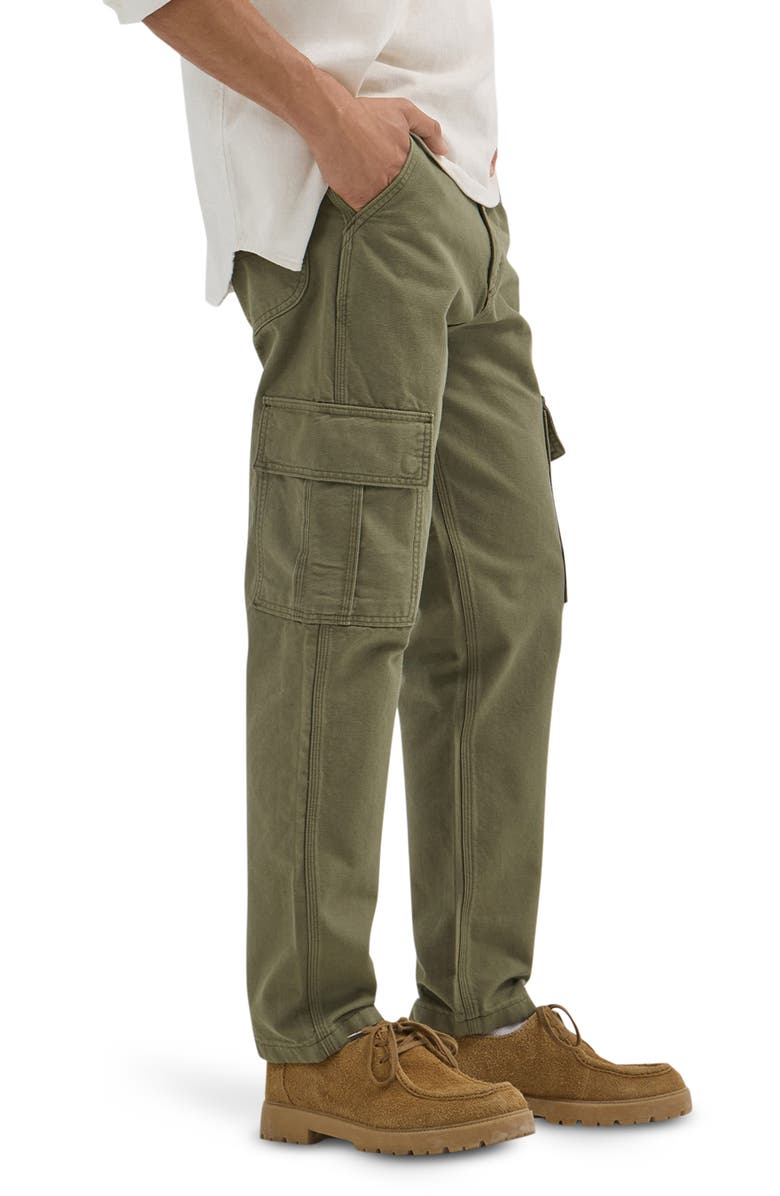Lee Workwear Loose Canvas Cargo Pants, Alternate, color, Mercantile Green