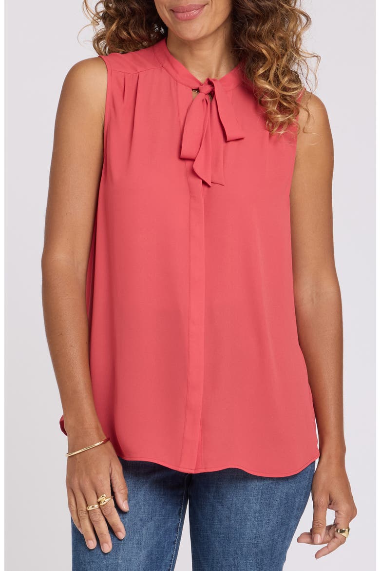 Tie Neck Top, Main, color, CHRYSANTHEMUM