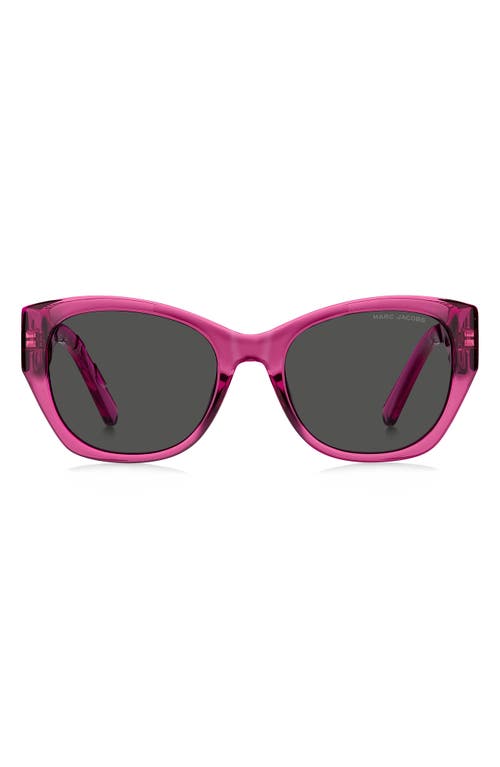Marc Jacobs 54mm Gradient Cat Eye Sunglasses In Pink