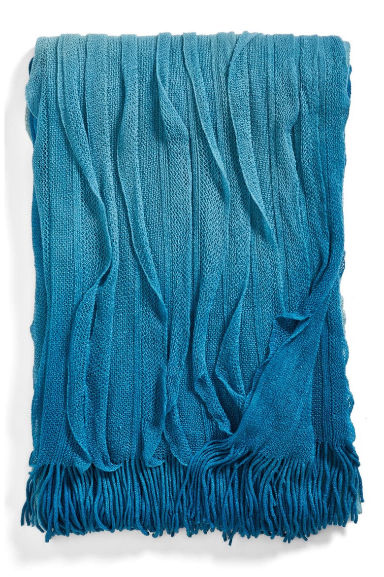 Ombré Throw, Main, color, BLUE MULTI