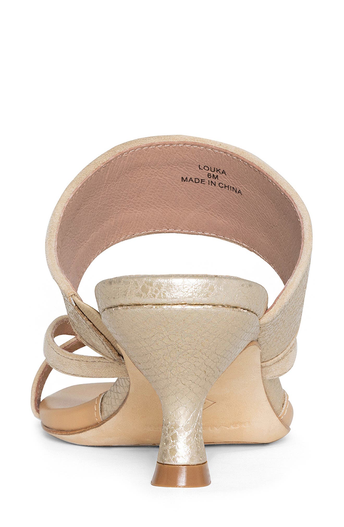 Donald Pliner Louka Sandal, Alternate, color, Sand/ Plati