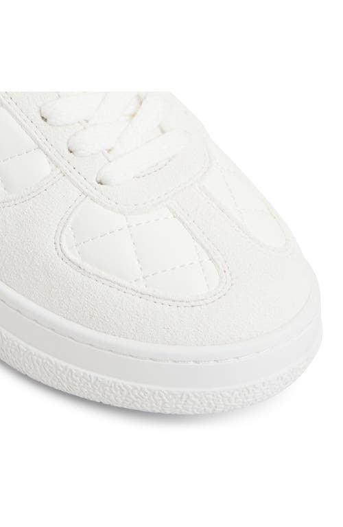 Aldo Deevale Platform Sneaker In White