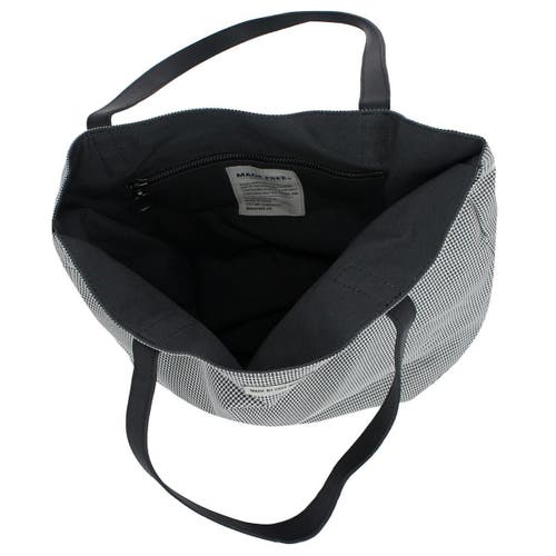 Made Free Houndstooth Print Day Tote In Black