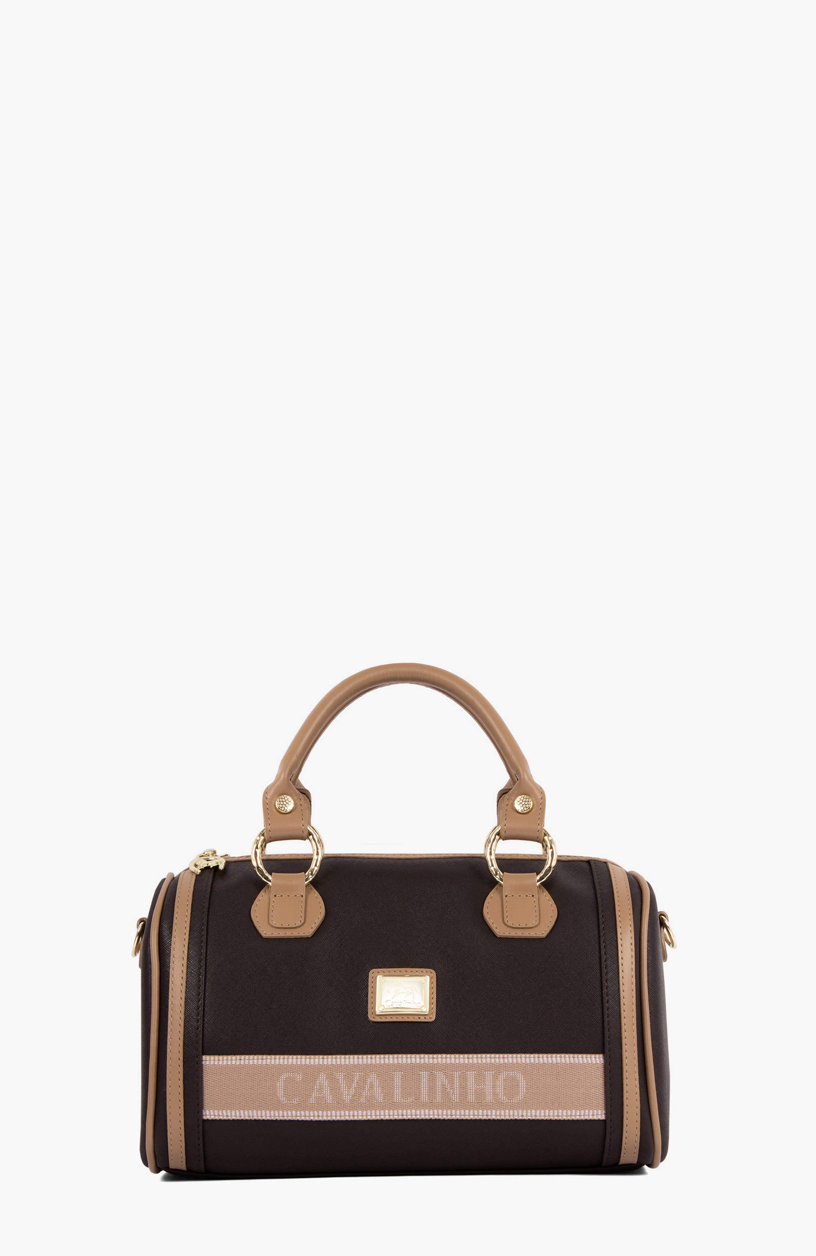 Only by Cavalinho 607 Handbag, Main, color, Brown / Beige
