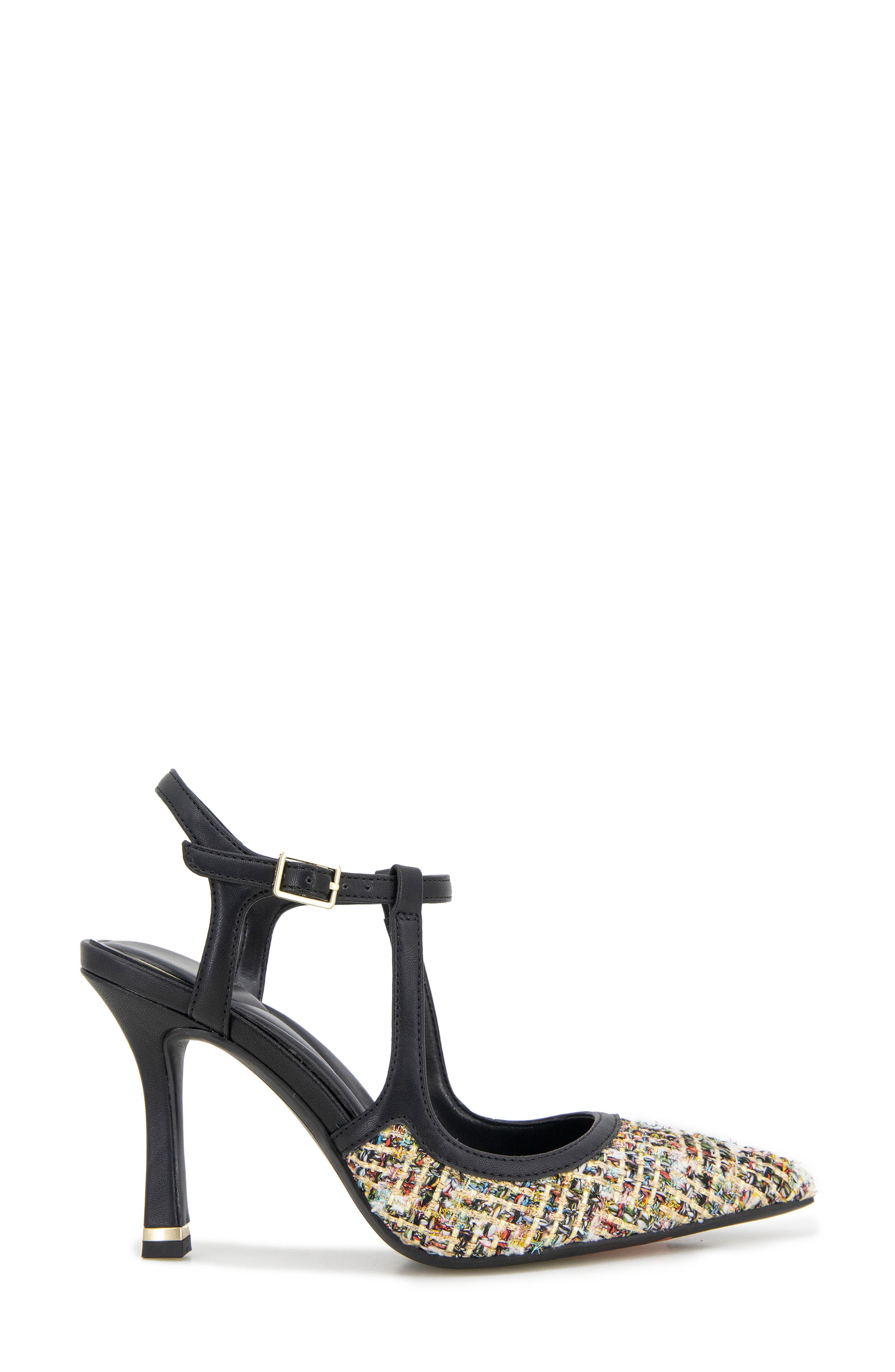 Romi Slingback Pump, Alternate, color, METALLIC FABRIC