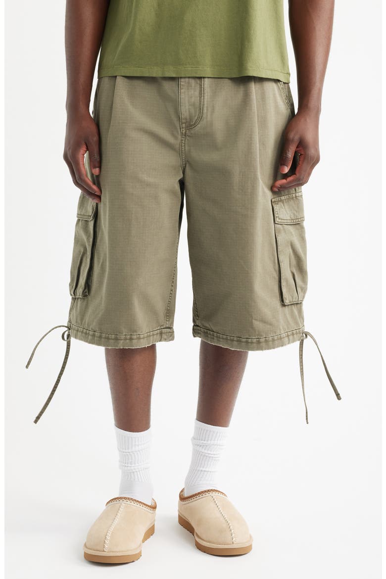 Big Core Cargo Shorts, Main, color, VINTAGE OLIVE