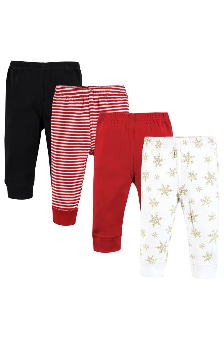 Cotton Legwear for Every Body, Main, color, Gold Snowflake