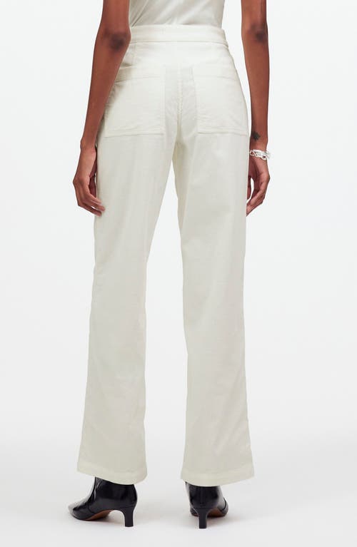Madewell Low-slung Baggy Jeans In Vintage Canvas: Vintage Canvas In Winter White