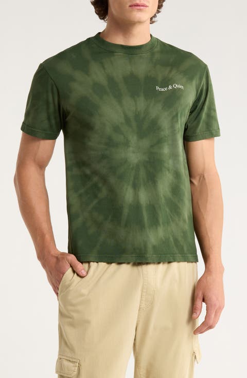Tie Dye Wordmark Graphic T-Shirt