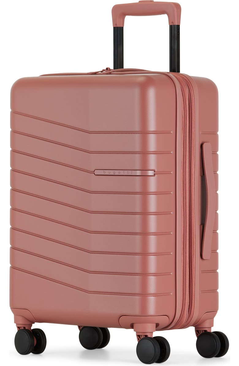 bugatti Munich 3 Piece Hardside Luggage Set with Expansion, Alternate, color, Brick