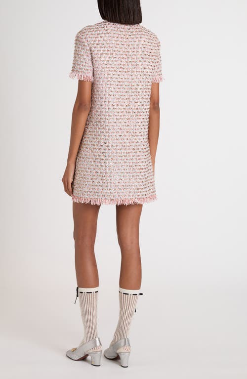 Valentino Womens Multicolor. Embellished Short-sleeves Woven Mini Dress