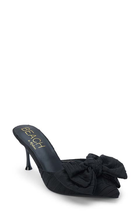 Goldie Bow Pointed Toe Mule (Women)
