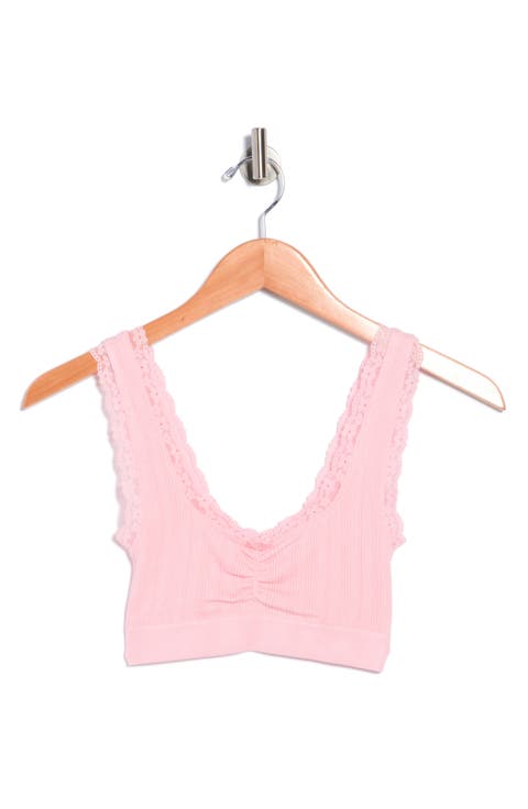 Ruched Longline Bralette