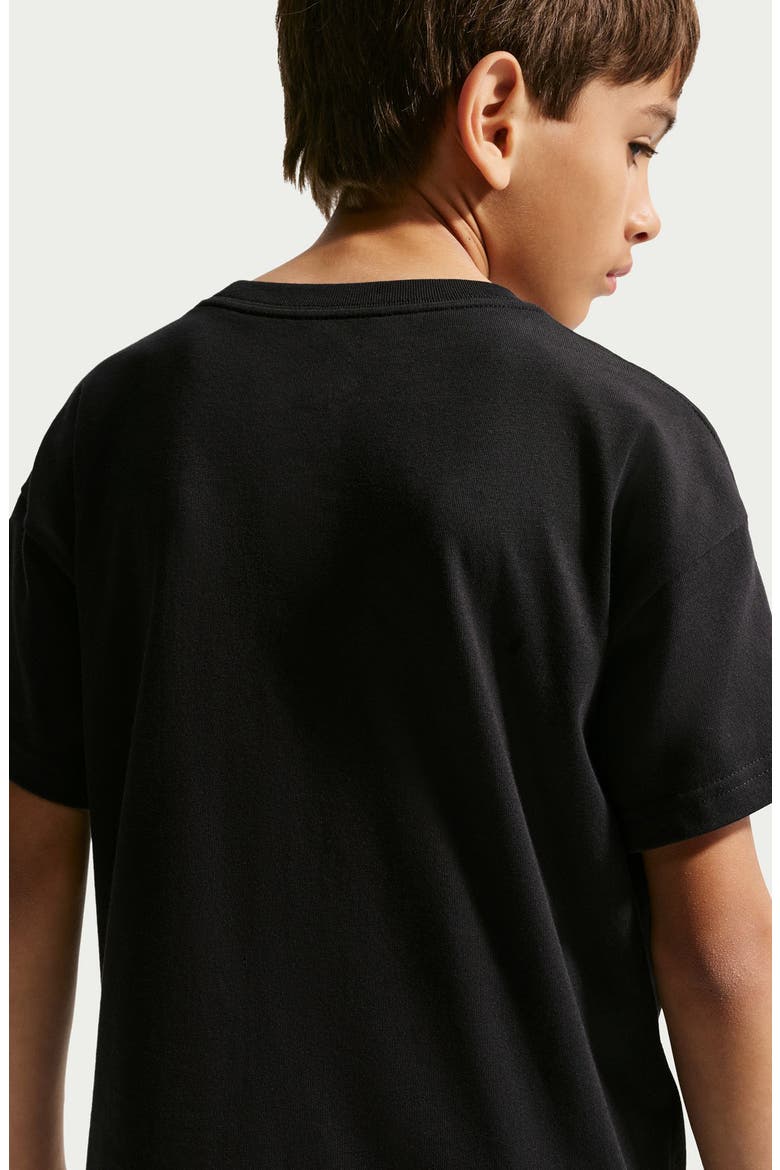 Kids' Sportswear Graphic T-Shirt, Alternate, color, BLACK