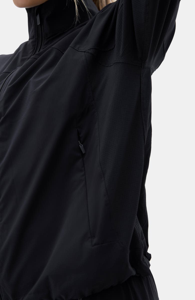 Halfdays Gwen Packable Jacket, Alternate, color, Black