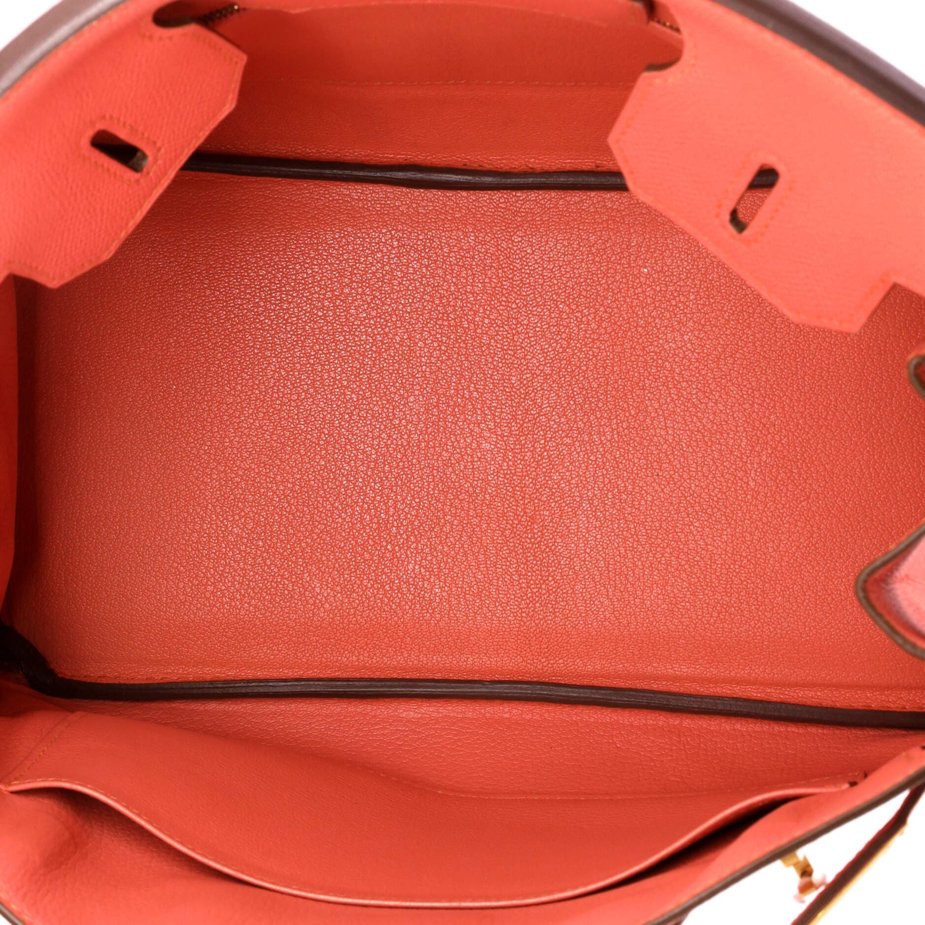 Birkin Handbag Pink Epsom with Gold Hardware 30, Alternate, color, Orange