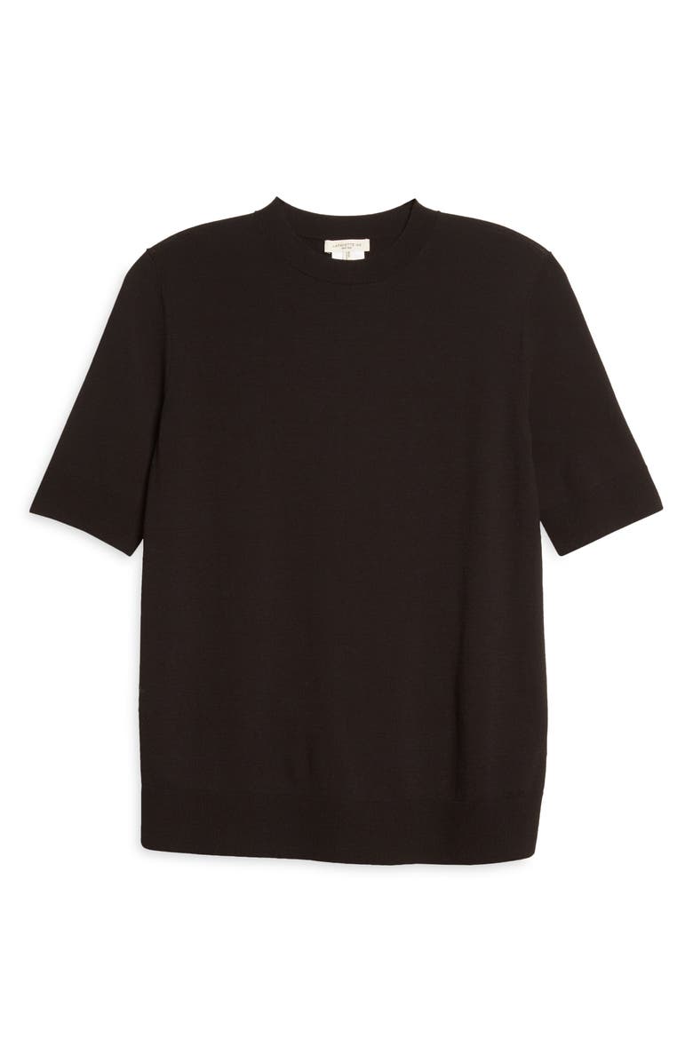 Lafayette 148 New York Knit Crepe Top, Alternate, color, 