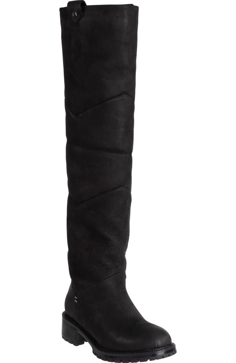 Ross & Snow Elena Weatherproof Genuine Shearling Lined Knee High Boot, Main, color,