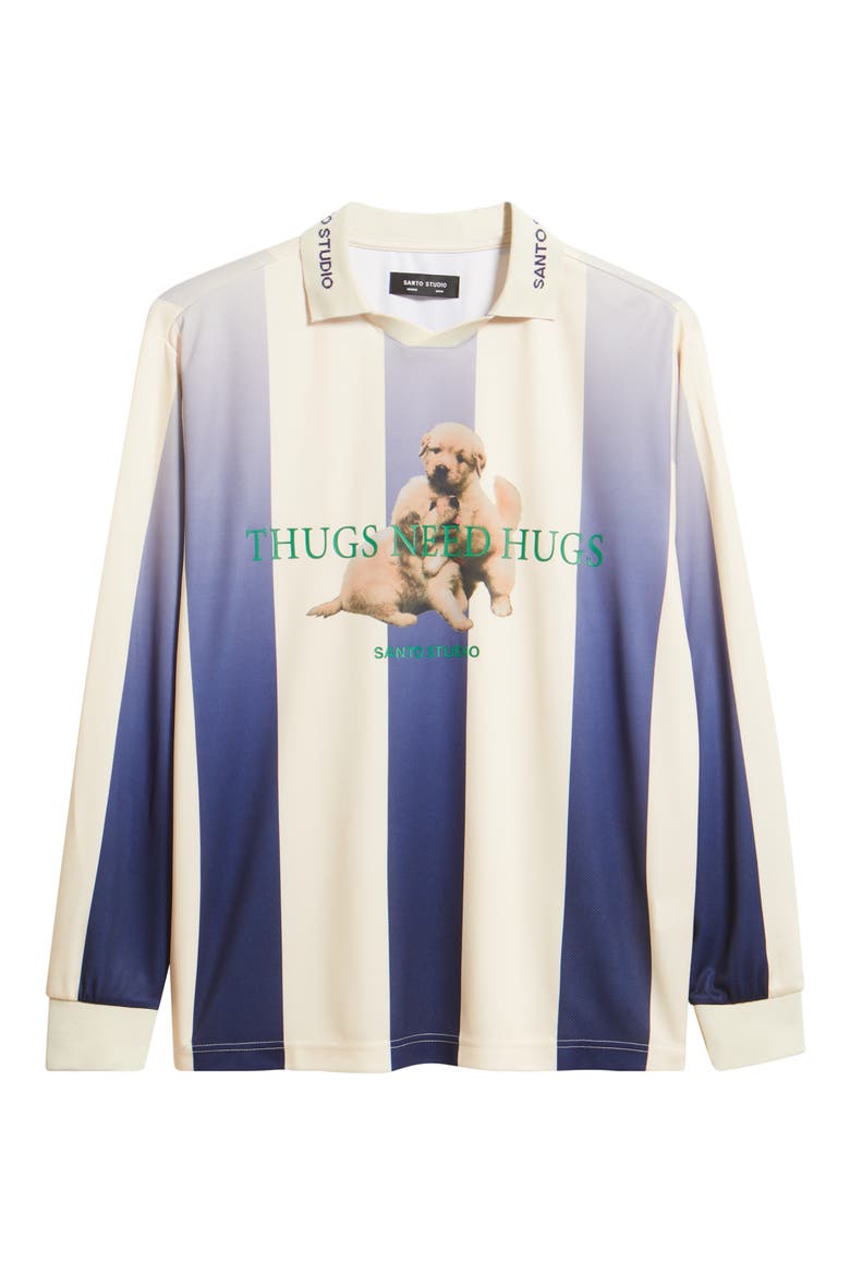 Thugs Need Hugs Graphic Club Jersey, Alternate, color, BLUE