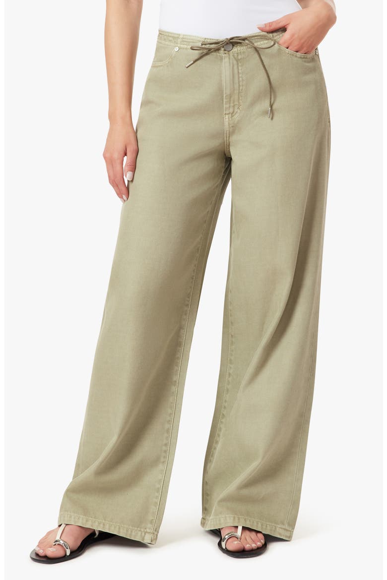 Kira Drawstring Wide Leg Pants, Main, color, TEA