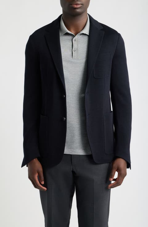 Impeccabile Trim Fit Solid Sport Coat