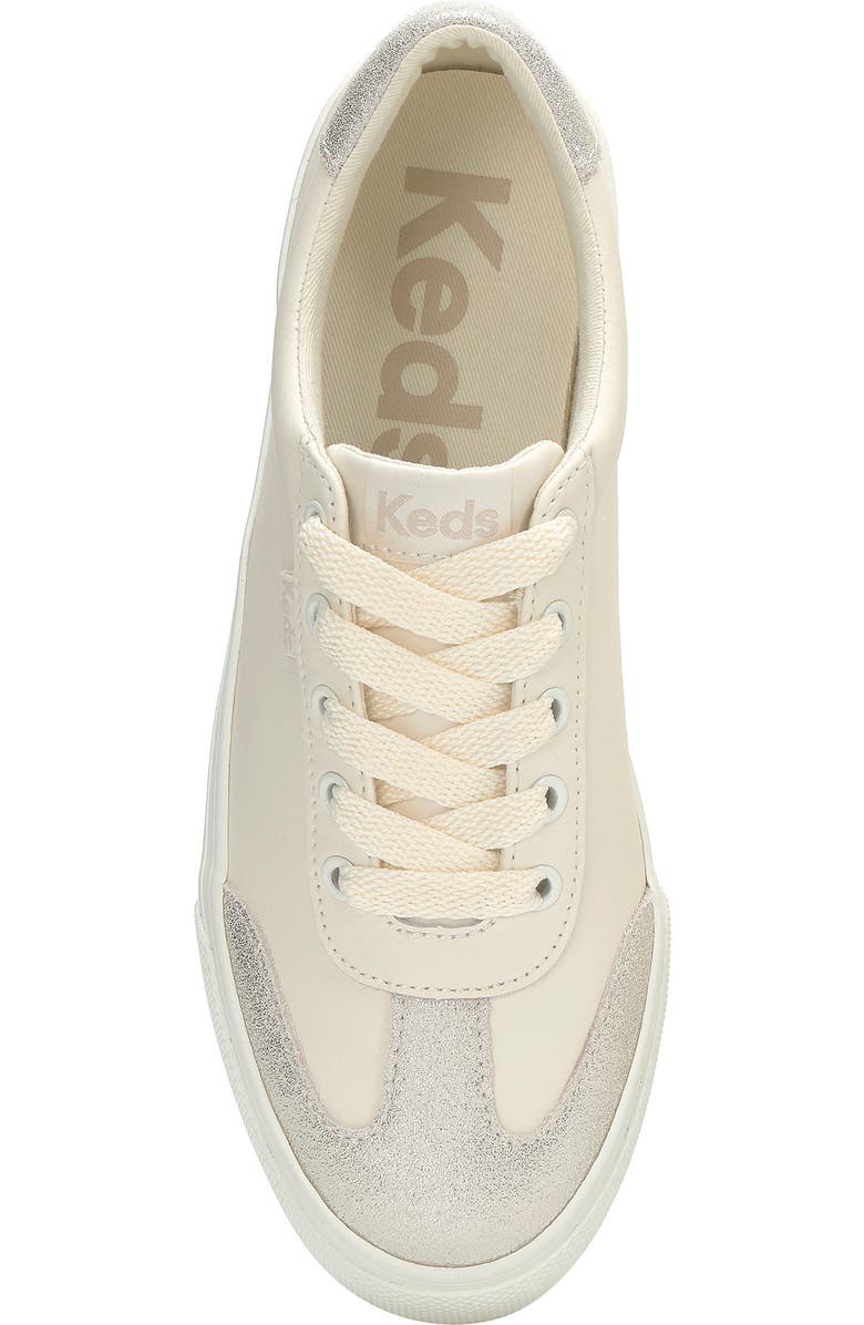 Keds<sup>®</sup> Jump Kick Sneaker, Alternate, color, Egret/ Egret