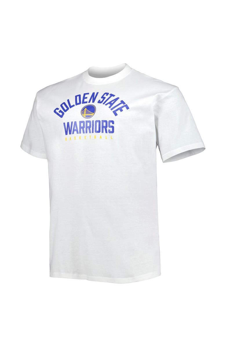 FANATICS Men's Fanatics Branded Royal/White Golden State Warriors Big & Tall Two-Pack T-Shirt Set, Alternate, color,