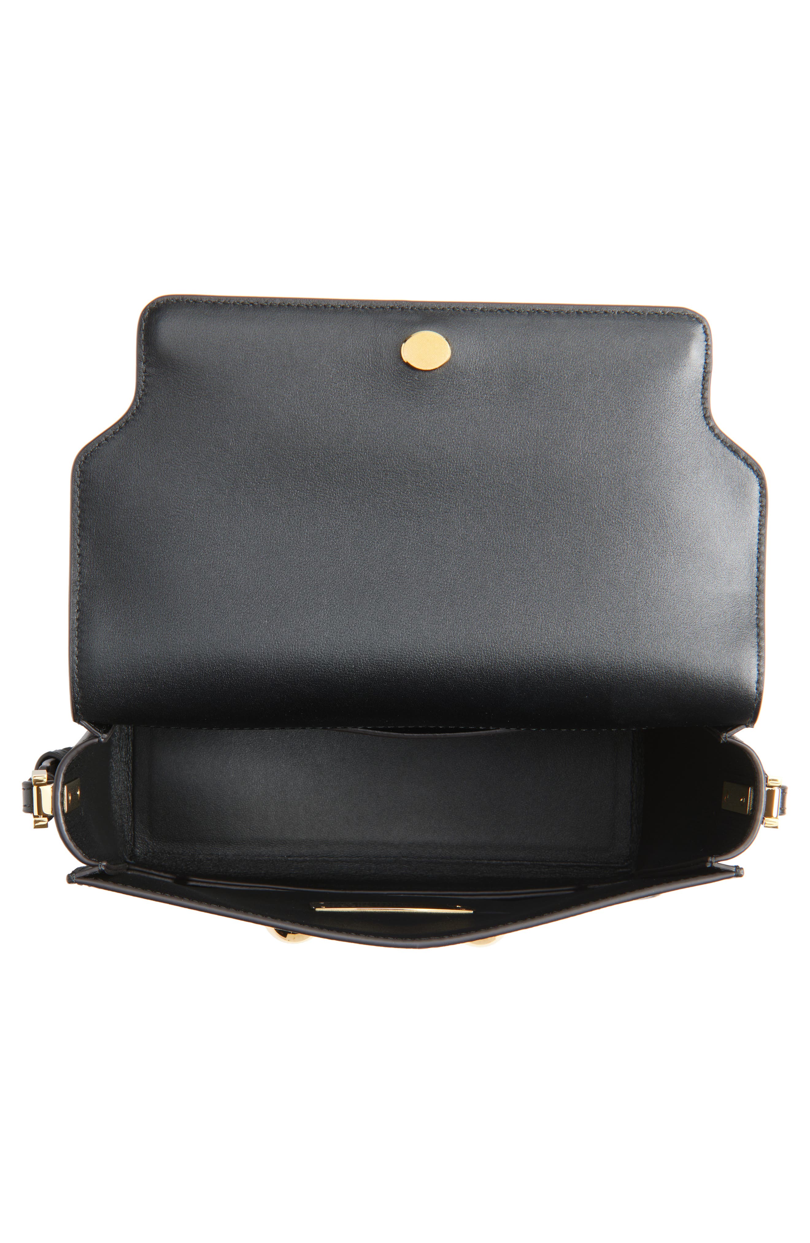 Marni Medium Trunkaroo Leather Shoulder Bag, Alternate, color, 