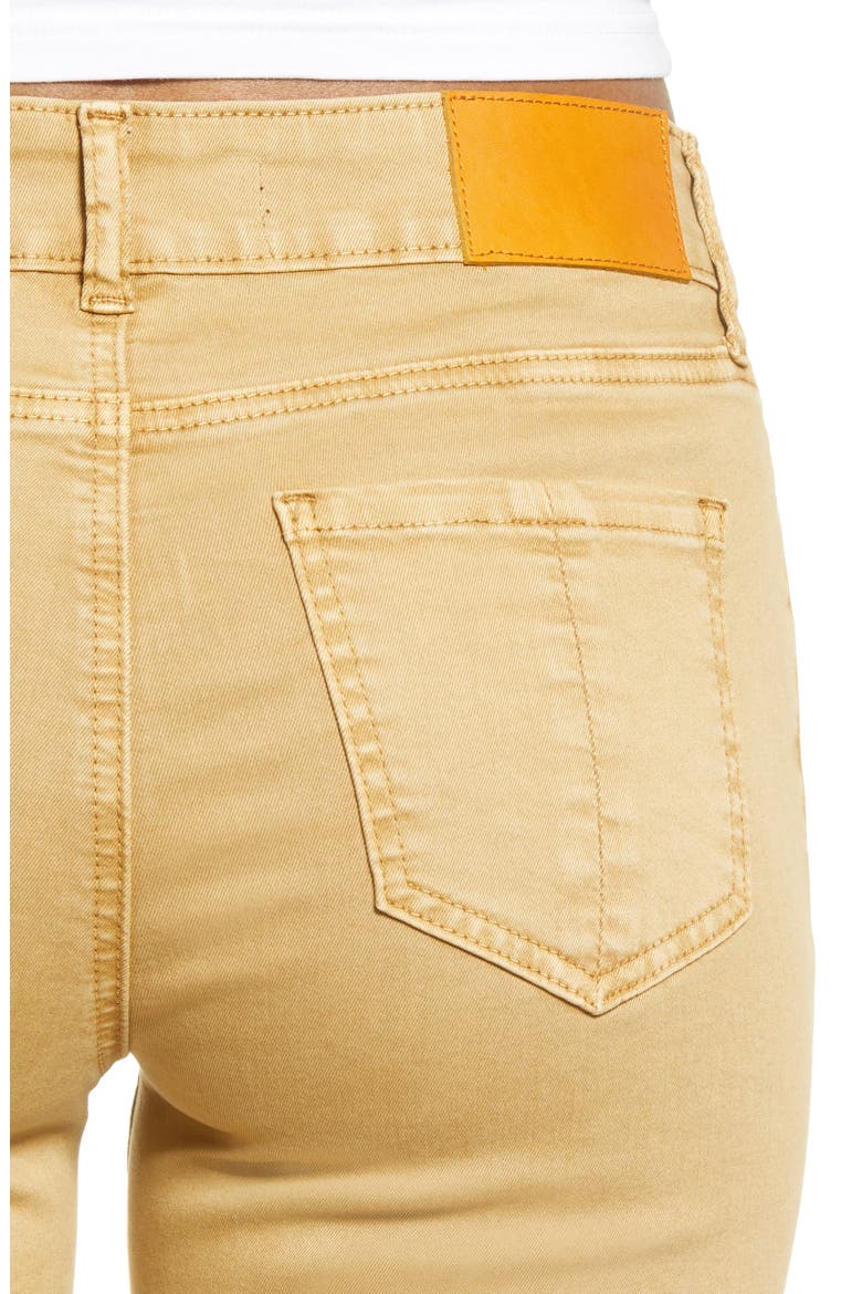 Flare Jeans, Alternate, color, MUSTARD