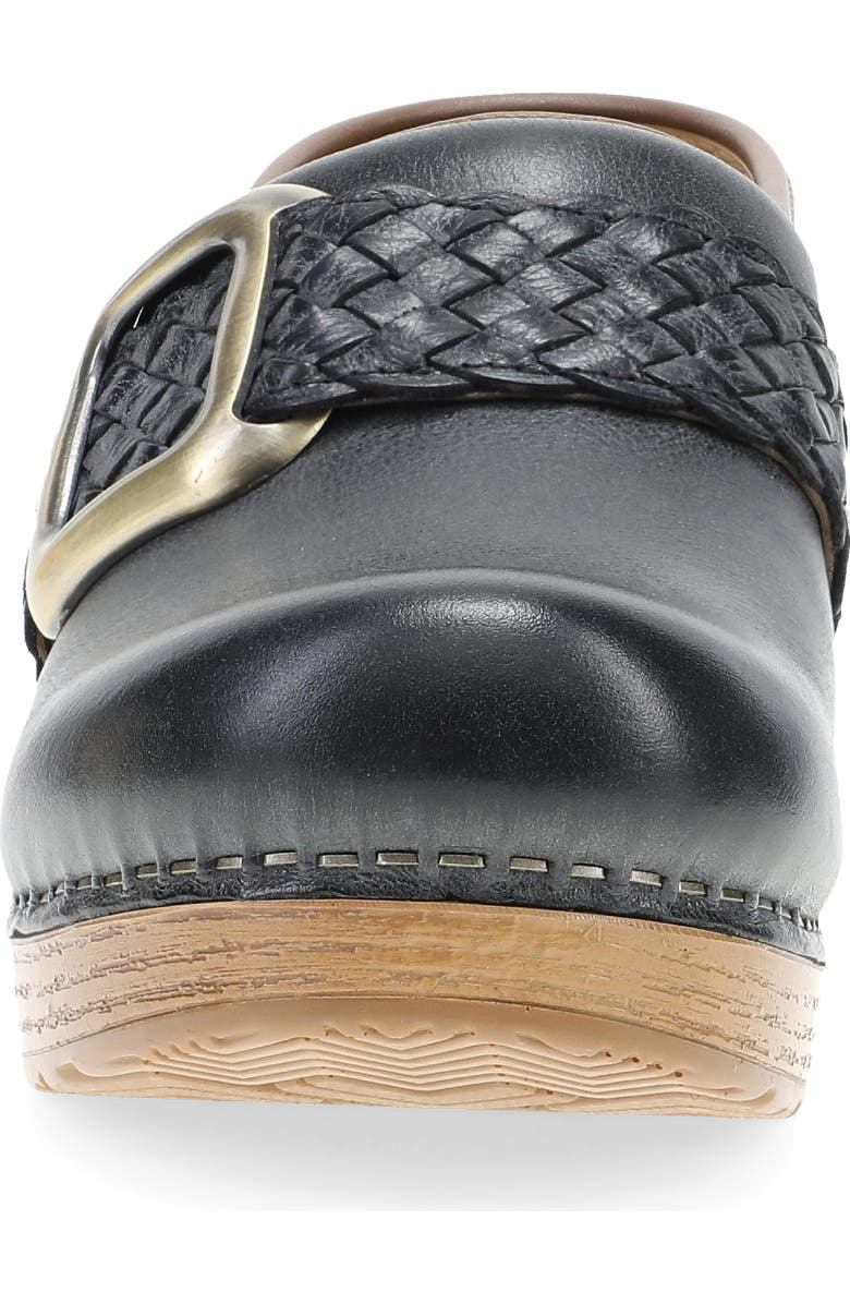 Dansko Pro Braided Clog, Alternate, color, Black