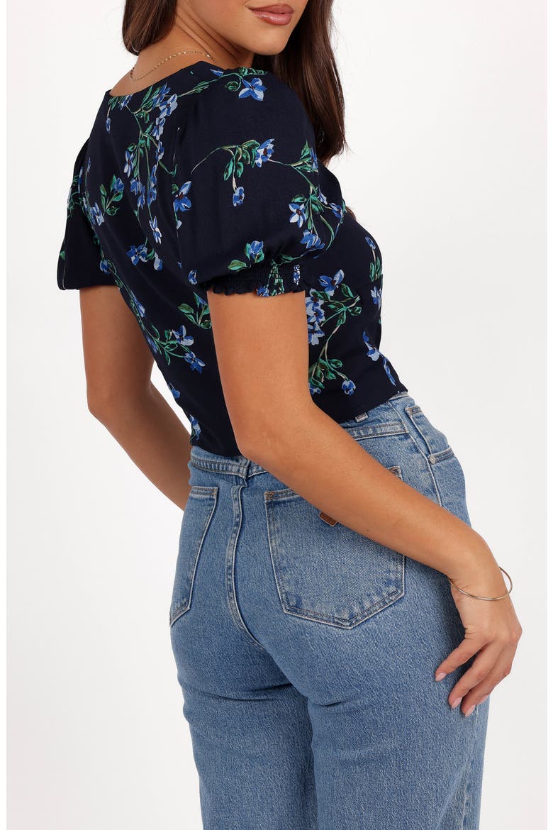 Noel Floral Top, Alternate, color, MIDNIGHT BLUES