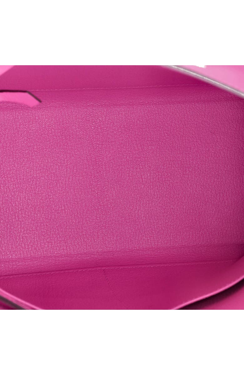 Pre-Owned Hermes Kelly Handbag Pink Evercolor with Palladium Hardware 28, Alternate, color, Magnolia