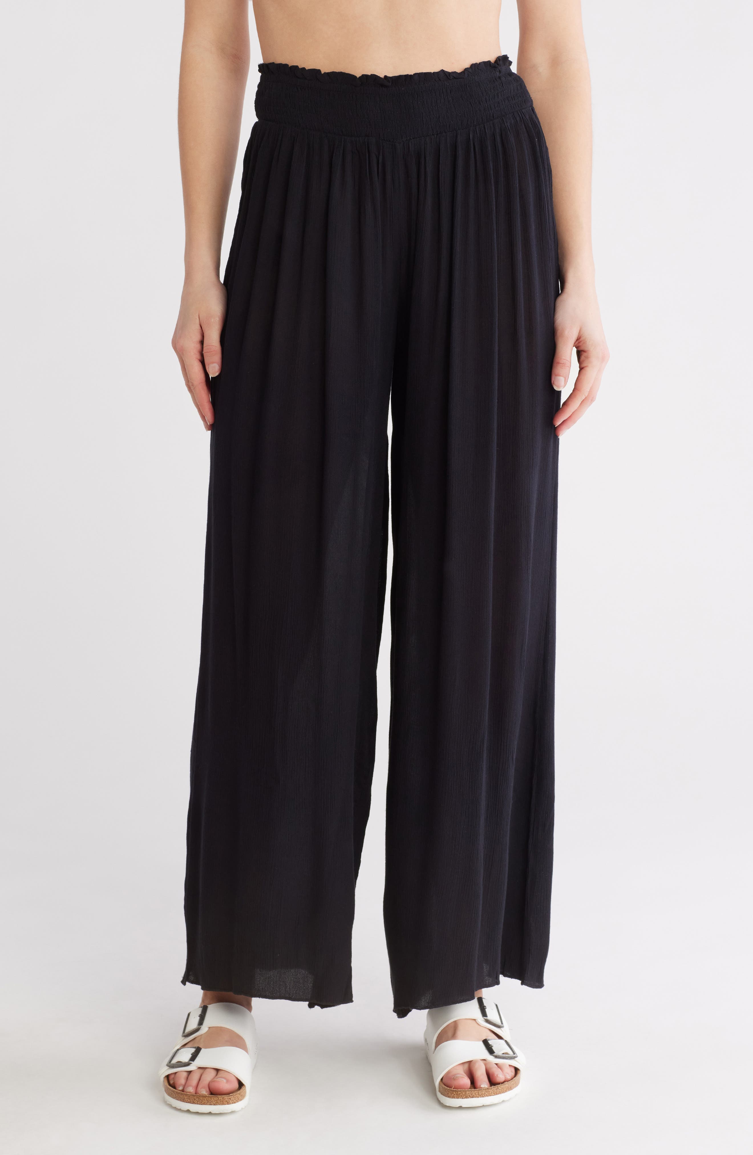 Elan Smocked Cover-Up Pants | Nordstromrack