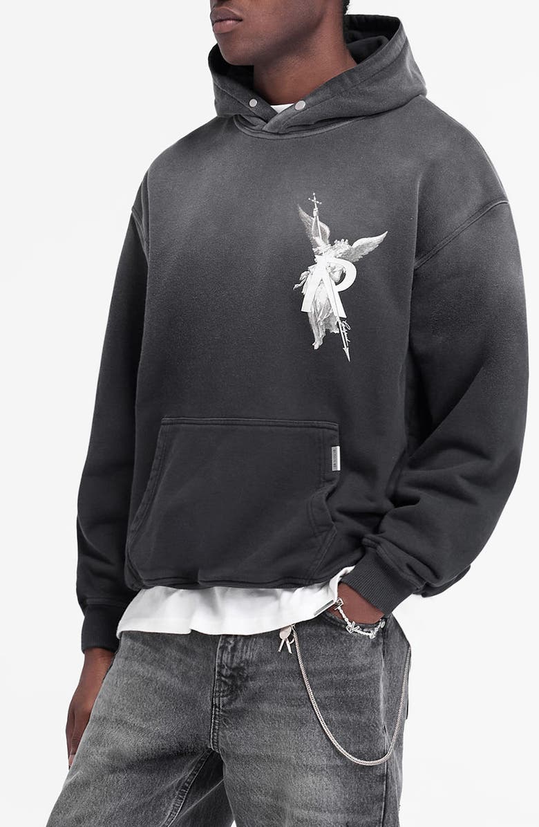 Represent Archangel Cotton Graphic Hoodie, Alternate, color, 