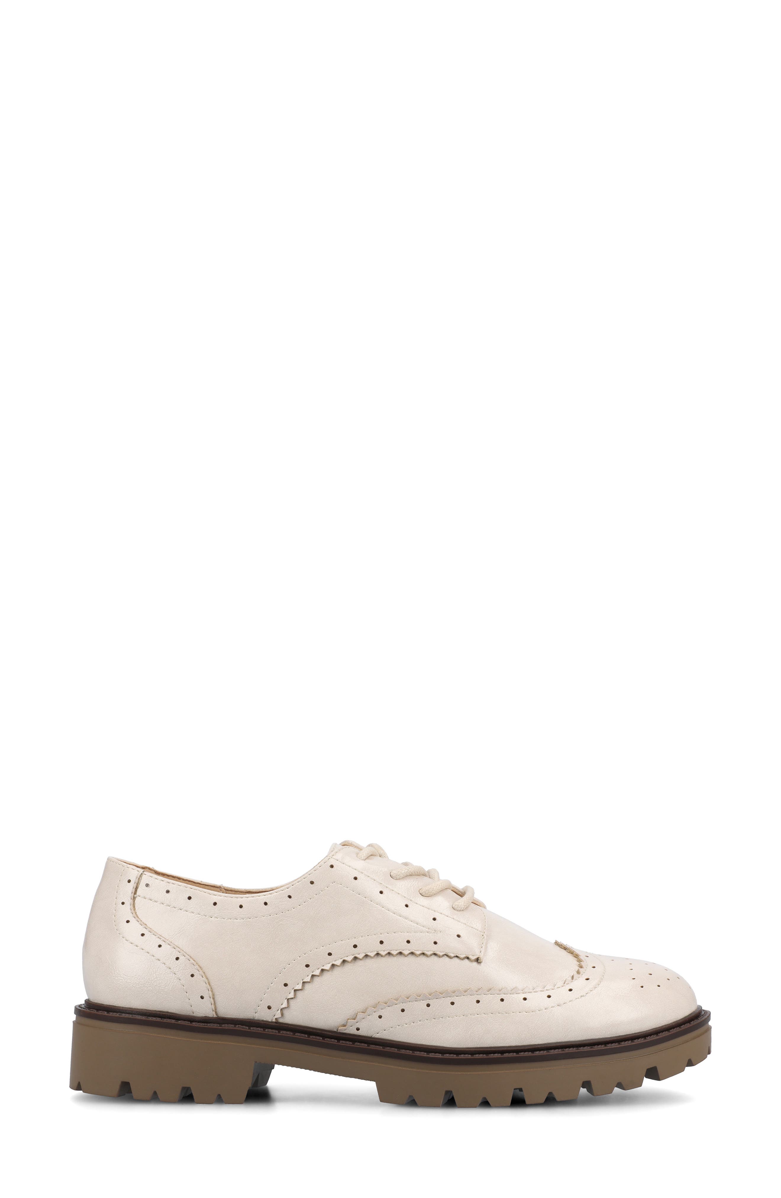 Claudiya Derby, Alternate, color, PATENT/BONE