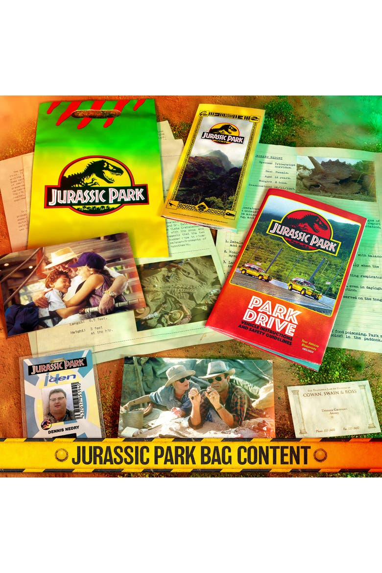 Jurassic Park, The Lost Memories Kit, 21 Piece Set, Alternate, color, Multicolored