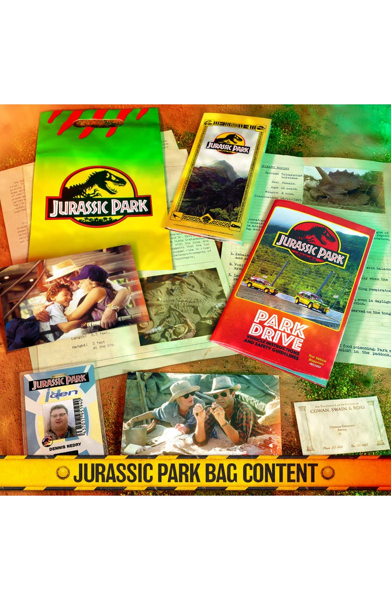 Doctor Collector Jurassic Park, The Lost Memories Kit, 21 Piece Set, Alternate, color, Multicolored