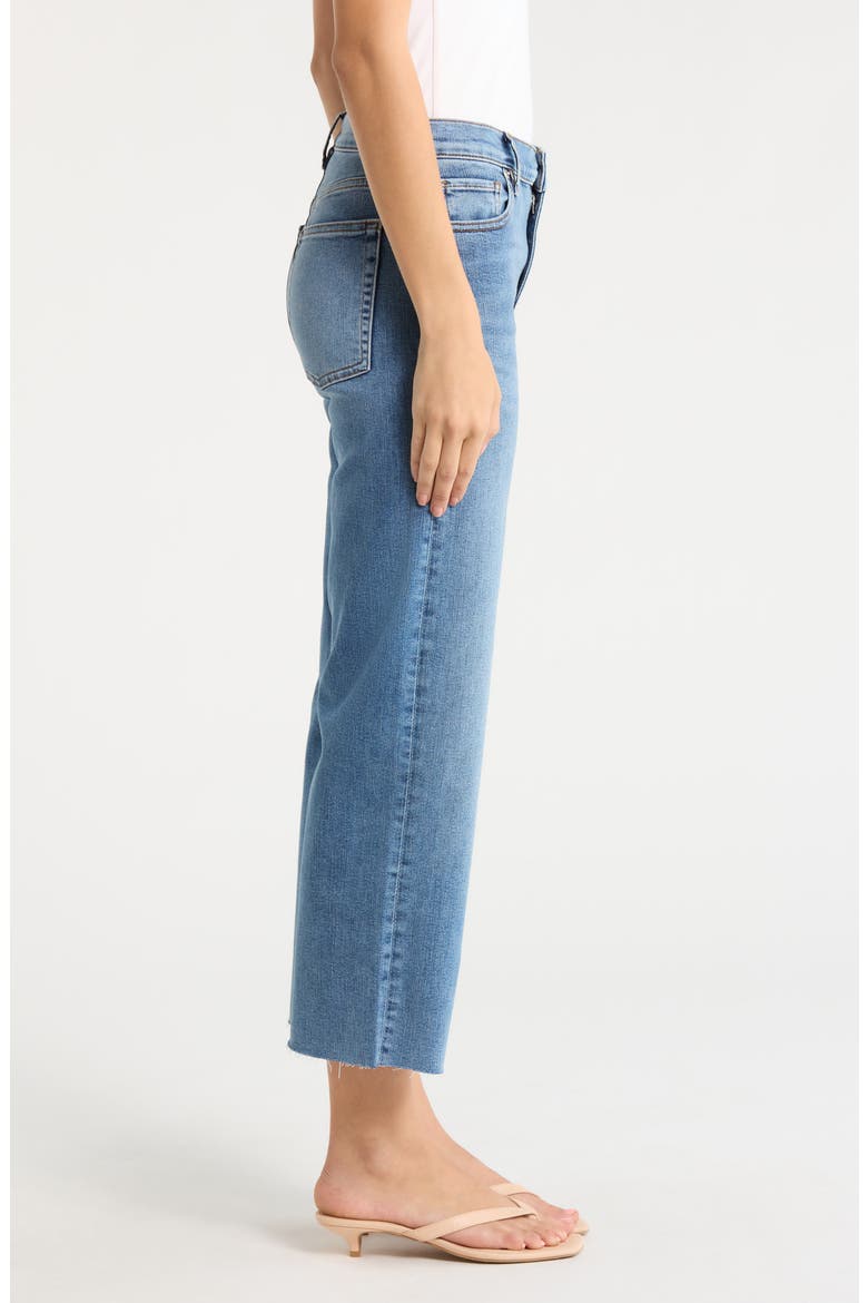 The Mellow Ankle Straight Leg Jeans, Alternate, color, GOSSAMER RAW AFTER