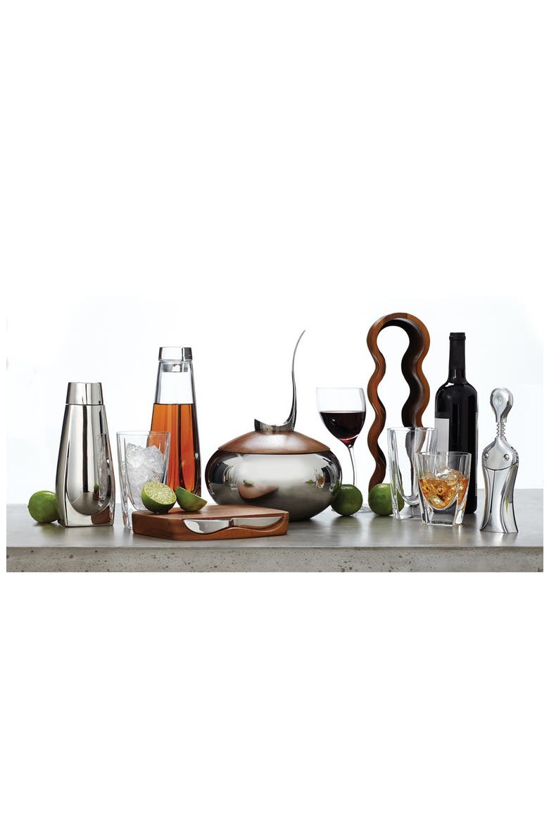 Curvo Wine Rack, Alternate, color, BROWN
