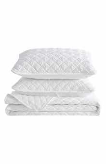 Woven & Weft Diamond Embossed Quilt Set