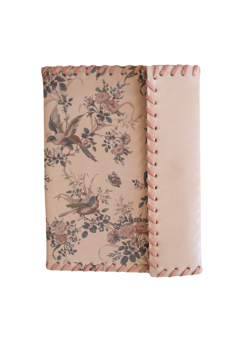 Sparrows & Rose Leather Journal, Main, color, Multi