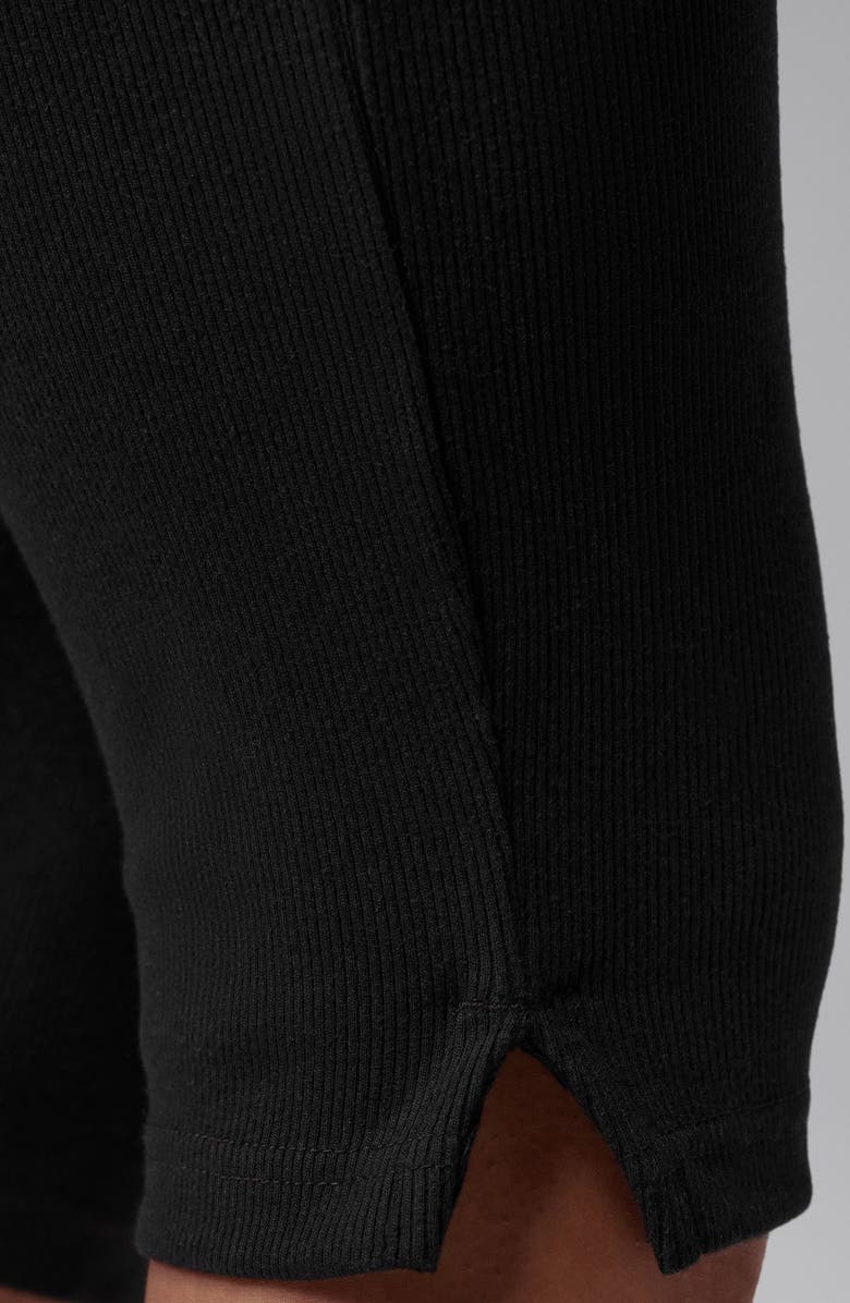 Jordan Ribbed High Waist Capri Leggings, Alternate, color,