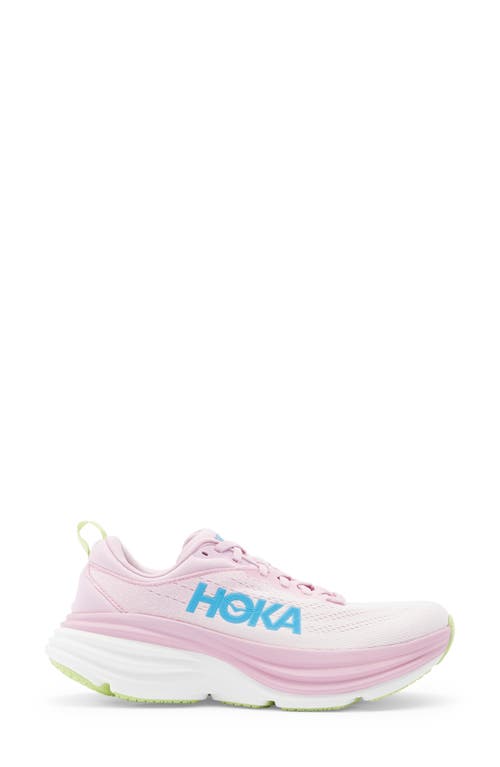 Hoka Bondi 8 Running Shoe In Pink